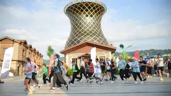 Rize’de Kaçkar Dağları öncesi hazırlık koşusu yapıldı