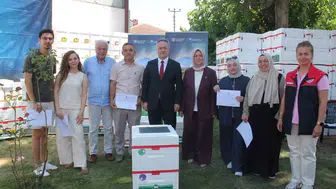 Düzce’de genç arıcılar üretime 380 yeni kovanla başlıyor