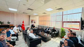 Diyarbakır sağlık çalışanlarının çalışma koşulları başhekimlik makamında görüşüldü