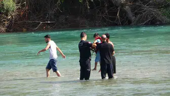 Manavgat Irmağı’nda piknik keyfi faciaya dönüyordu