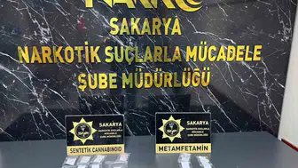 Sakarya'da uyuşturucu operasyonu 9 kilo ham madde ele geçirildi