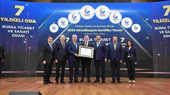 Bursa iş dünyasına 7 yıldızlı kalite onayı
