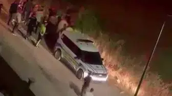 Kahta sokaklarında gergin anlar