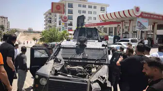 Cizre sokaklarında kaza geçiren iki polis memuru hastaneye kaldırıldı