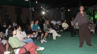 Zonguldaklı genç yetenek sahneyi kahkahaya boğdu