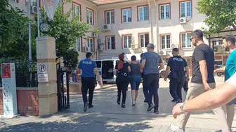 Aydın meydanında polise direnen kadın kısa süreli kovalamaca sonrası yakalandı