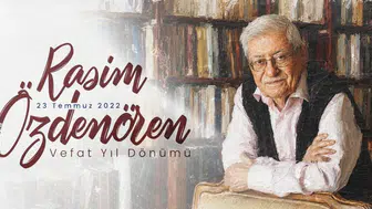 Edebiyatın usta ismi Rasim Özdenören unutulmadı