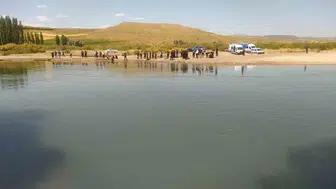 Sivas'ta serinlemek için girilen Kızılırmak bir can daha aldı