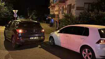 Bolu Paşaköy’deki kavşakta otomobil ile cip çarpıştı