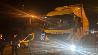 Zonguldak yollarında ticari araçlara vergi denetimi