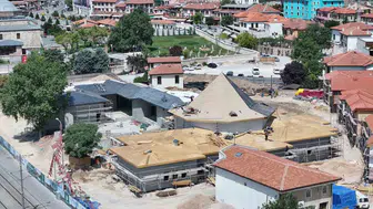 Konya Mevlana bölgesinde yeni bir kültür merkezi yükseliyor