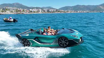 Marmaris tatilinde adrenalin tutkunlarının yeni gözdesi yerli jet car