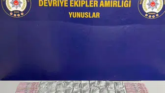 Beşiktaş trafiğinde yakalanan çamaşır makinesinden esrar çıktı