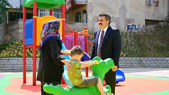 Yıldırım’da çocukların oyun alanları baştan aşağı yenilendi