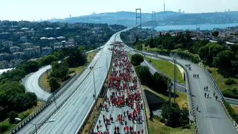 15 Temmuz yürüyüşü Zincirlikuyu'da başladı