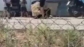 Hatay'da dehşet anları Eşini çocuklarının önünde bıçakla tehdit edip dövdü