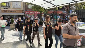 Eskişehir’de 9. katta hırsızlık yaparken suçüstü yakalandılar
