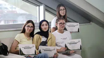 Kartepeli gençler dört günlük kampta hayatı uygulamalı öğrendi