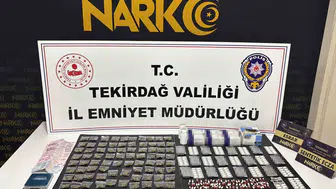 Tekirdağ polisi zehir tacirlerine göz açtırmadı