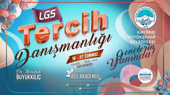 Kayseri'de LGS tercih dönemi için ücretsiz rehberlik desteği başlıyor