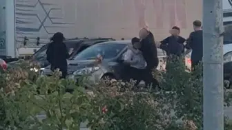 Konya Ilgın yolunda öfke dolu anlar kameraya yansıdı