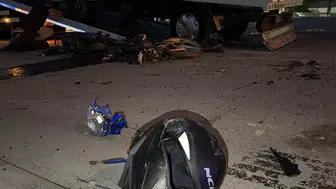 Bolu Mengen yolunda motosiklet kazası bir can aldı