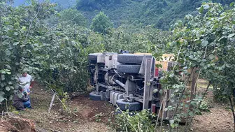Ordu’da kamyon ve otomobil çarpıştı İki sürücü hastanelik oldu