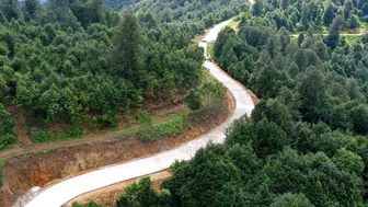 Ordu’nun yayla yolları betonla konfora kavuşuyor