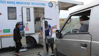 Oltu’da araç muayenesi ayağa geldi