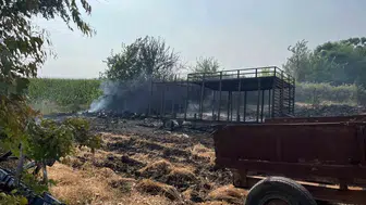 Kadirli’de depo yangını korkuttu
