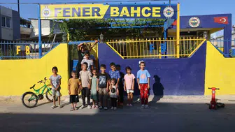 Hataylı taraftarın deprem sonrası kurduğu sarı lacivert yuva