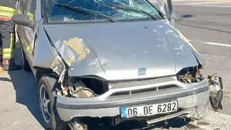 Bolu D-100 kara yolunda sabah saatlerinde kaza yaşandı