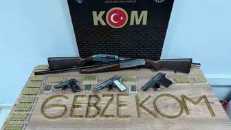 Darıca’da silah kaçakçılığı operasyonu Binlerce mermi ele geçirildi
