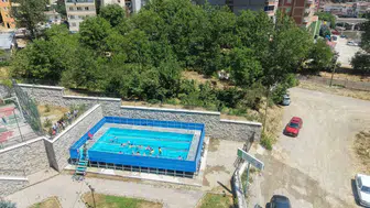 Torul çocukları artık kendi ilçelerinde yüzme öğrenecek