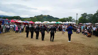 Samsun yaylalarında Karadeniz rüzgarı esti