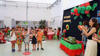 Diyarbakırlı minikler şehrin simgesi karpuzu oyunla keşfetti
