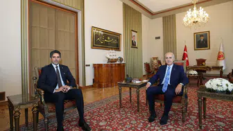 Kurtulmuş ve Katar Büyükelçisi bölgesel krizleri masaya yatırdı