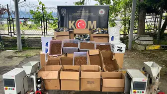 Rize genelinde büyük kaçakçılık operasyonu