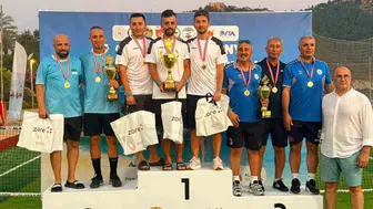 Alanya ayak tenisinde şampiyonluğu kimseye bırakmadı