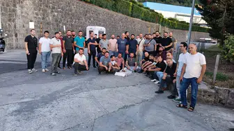 Zonguldak’ta Çınar Çelik işçileri haklarını almak için üretimi durdurdu