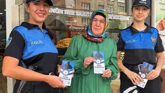 Çankırı polisinden esnafa dolandırıcılık uyarısı