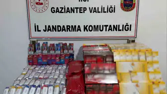 Gaziantep'te milyonluk kaçak ürün operasyonu
