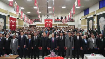 MHP Aşkale teşkilatında bayrak değişimi yaşandı