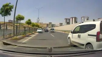 Şanlıurfa yolunda ölüme davetiye çıkaran anlar
