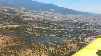 Bornova ormanlarında çıkan yangın söndürüldü