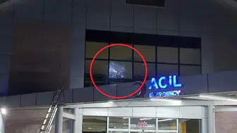 Samsun'da hastane camına ateş açan şüpheli yakalandı