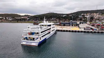 Aliağa’dan Midilli’ye yeni rota 3 ayda 25 bin yolcu