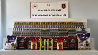 Viranşehir yolunda kaçak ürün operasyonu