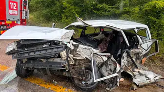 Safranbolu yolunda feci kaza 1 kişi hayatını kaybetti