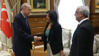 Cumhurbaşkanı Erdoğan ve DEM Parti heyetinden kritik zirve